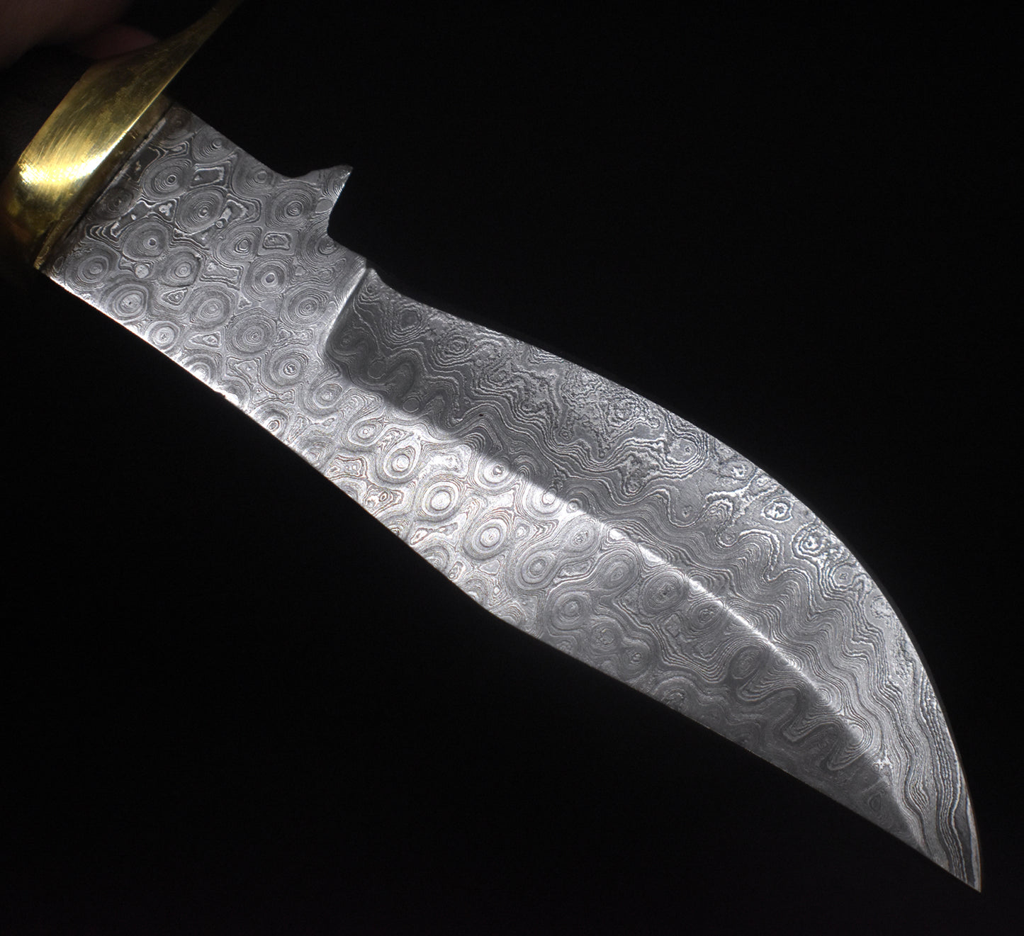 Damascus Hunting Knife – Stag Handle