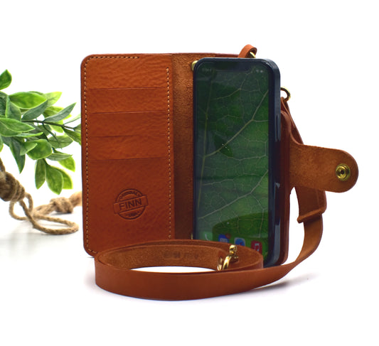 The Essential Leather Crossbody Case