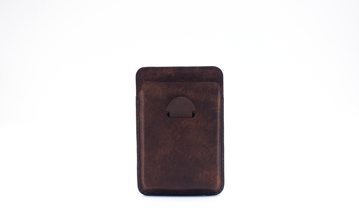 Leather MagSafe Wallet – Pull Tab