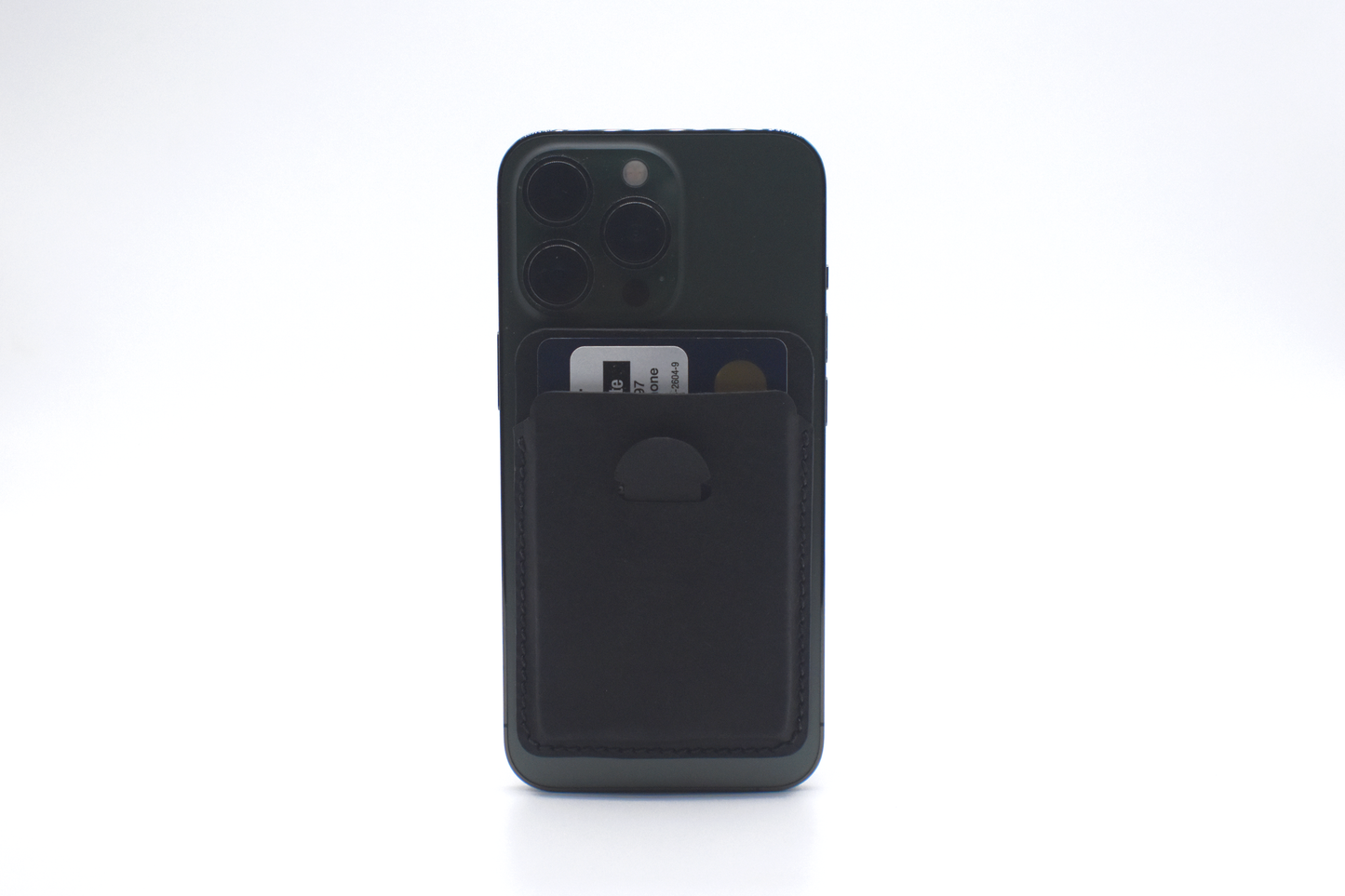 Leather MagSafe Wallet – Pull Tab