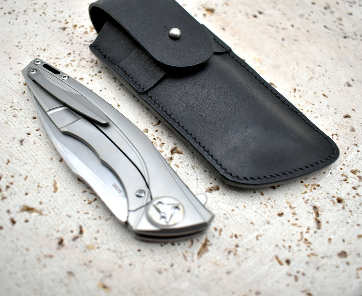 M390 Folding Knife - Titanium Handle