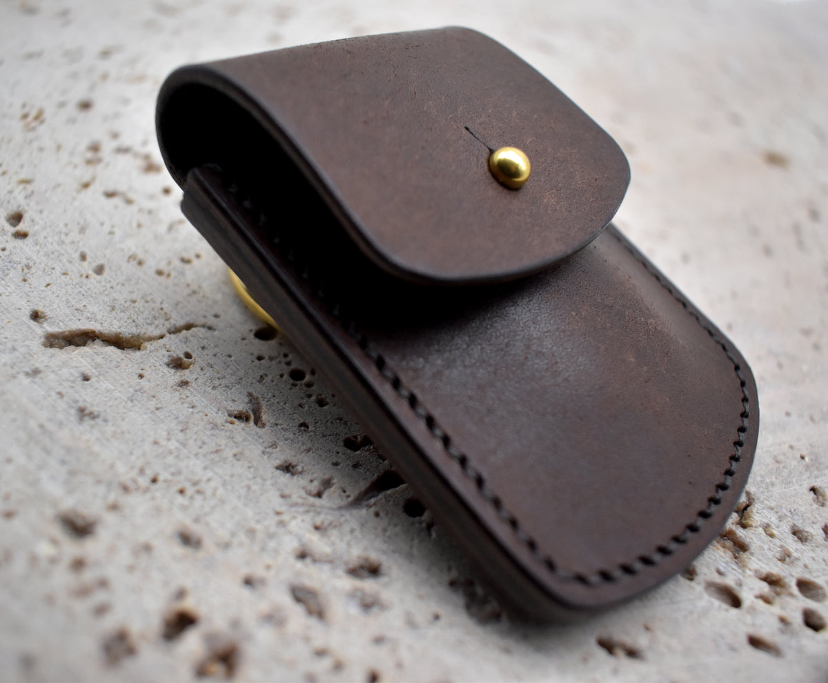 Pueblo Leather Lighter Case for Tsubota Pearl Bolbo – Custom Sizes Available