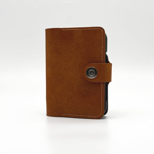 Duo Handmade Leather Wallet Case for iPhone Duo