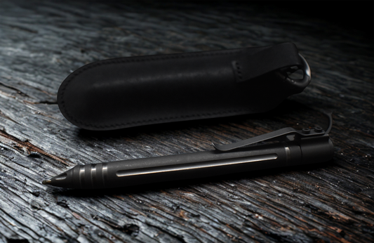 Titanium EDC Pen – Stonewashed Finish